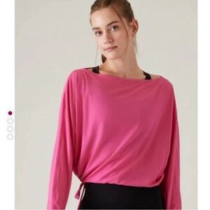 Athleta•Cool Down Top in Pink